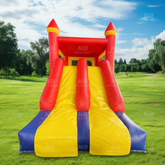 NB-BC092 Commercial bounce house with slide for party inflatable jumping haunted bouncer bouncy castle bounce for kids play outdoor