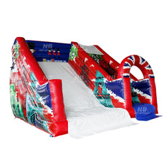 NB-SL047 Customized outdoor water park mermaid pool water slides inflatable slide inflatable Bouncer water slide for adult