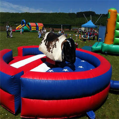 NG-SG043 Wholesale Party Rental Equipment Outdoor Sport Game Bull Riding Mechanical Bull Inflatable