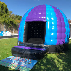 NB-BC034 Factory Wholesale Price Nightclub Disco Dome Bounce House Inflatable Jumping Castle Dance Party LED Suitable for Party Event