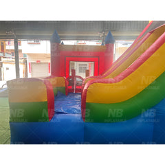 NB-BC115 Commercial Bounce House with Slide Giant Colorful Inflatable Castle Combo Inflatable Jumping House