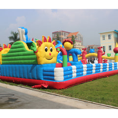 NB-BC043 Commercial Grade kids inflatable bounce house with slide combo Party Rentals For Sale