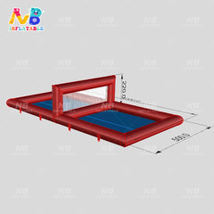 NG-SG040 Outdoor Inflatable Beach Volleyball Court Inflatable Water Volleyball Court Inflatable Sport Games Field