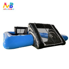 NG-SG041 Event Rentals Family Entertainment Iceless Sports Floor Curling Rink Street Curling Inflatable Games For Children
