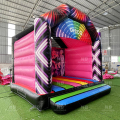 NB-BC090 Commercial inflatable bouncer house inflatable moon bounce house slide party bouncy jumping castle house