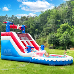 NB-BC109 Commercial party inflatable bouncer slide bounce house bouncy castle halloween haunted jumper house combo inflatable for kids