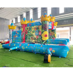 NB-BC089 Commercial bounce house jumping party commercial bouncing inflatable haunted bouncy castle for outdoor kids adult