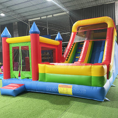 BC-212 Promotion Inflatable Combo Bouncer Commercial Dry Slide Combo Bouncy Moonwalk Jumping Castle Bounce House