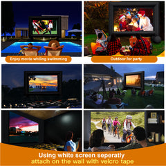 NB-SC001 14ft Inflatable Projector Screen Pvc Inflatable Movie Screen Outdoor For Theater Rear Screen Movie Inflatable