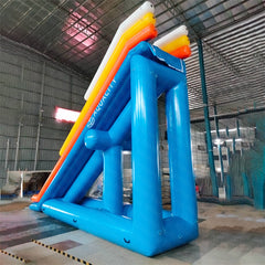 NB-SL026 Factory Customize Tropical Giant Inflatable Waterslide with Pool with blowers and repair kits