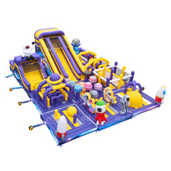 NB-OB056 Customized inflatable large outdoor playground inflatable giant park bouncy castle for kids inflatable amusement playgrounds