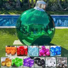 NB-MB023 Big Shiny Balls Party Decorations Inflatable Mirror Balls Giant Sphere for Wedding Christmas Decor