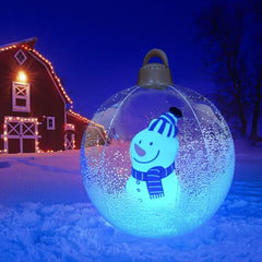 NB-CT018 Christmas Inflatables Decoration Blow up Inflatable Penguin with LED Lights Large Inflatable