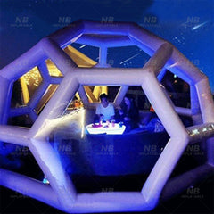NB-TE038 Customized  Inflatable Igloo Wedding Event Nightclub Bar Marquee Playhouse Large Inflated Dome Tent For Event