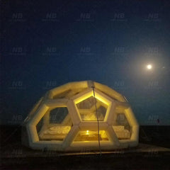 NB-TE038 Customized  Inflatable Igloo Wedding Event Nightclub Bar Marquee Playhouse Large Inflated Dome Tent For Event