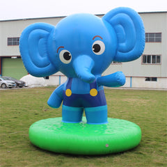 NB-CT008 Customized Inflatable Elephant Cartoon Moving Advertising Inflatable Cartoon