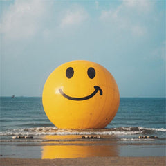 NB-CT013 Giant advertising inflatable moon model with LED light inflatable moon ball for event decoration 5m