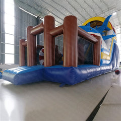 NB-SL027 Inflatable Bounce House Water park Kids Party Small Jumper Inflatable Bouncy Castle Water Slide Combo Outdoor