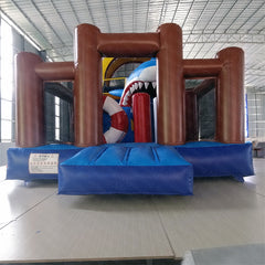 NB-SL027 Inflatable Bounce House Water park Kids Party Small Jumper Inflatable Bouncy Castle Water Slide Combo Outdoor
