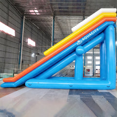 NB-SL026 Factory Customize Tropical Giant Inflatable Waterslide with Pool with blowers and repair kits