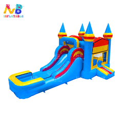 NB-BC007 High quality commercial bouncer house and dry inflatable slide combo for sale