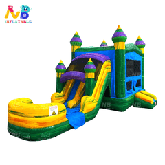 NB-BC013 Inflatable bouncy house party jumping inflatable castle slide combo outdoor