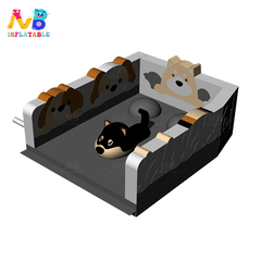 NB-BC017 Inflatable Bouncer Bouncy Jumping Castle Bounce House Combo With Slide