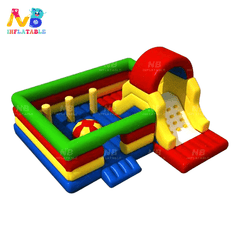 NB-BC020 Inflatable Bouncer Bouncy Jumping Castle Bounce House Combo With Slide For Sale