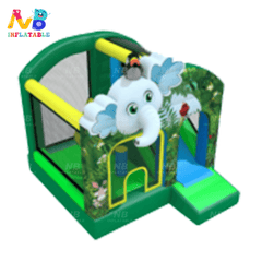NB-BC021 Bounce castle with slide inflatable bouncer jumping castle bouncy house with slide for kids