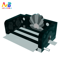 NB-BC031 Inflatable Funcity Bouncer Amusement Park Bouncer Bouncy Slide Inflatable Bouncer