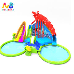 NB-LW031 Inflatable water playground adult & kids water amusement park for backyard swimming pool
