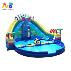 NB-LW035 Inflatable Amusement Water Park Inflatables Water Park Aqua Park Commercial Inflatable Carnival Games For Land