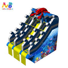 NB-LW047 Inflatable mobile land water park for kids and adults playing inflatable amusement water park toys