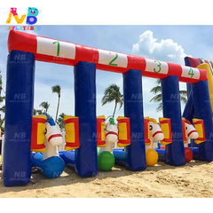 NB-SG026 Bouncing Ride Inflatable Rocking Jumping Horse Animals Riding Toys Horse Model Sport Game for Outdoor Play