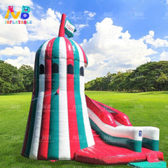 NB-SL020 Commercial inflatable Screw water slide toboganes de agua high quality inflat swim pool jumping castles water slides