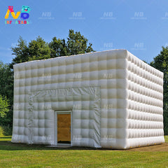 NB-TE010  Large outdoor blow up cube wedding party camping inflatable tent price for outdoor events