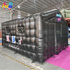 NB-TE013 LED lighting mobile night club tent inflatable cube tent party tent for events
