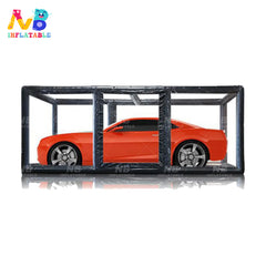 NB-TE017 Waterproof Inflatable Show Car Garage,Inflatable Display Car Cover,Inflatable Clear Car Garage Capsule Tent
