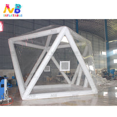 NB-TE028  Inflatable bubble tent inflatable bubble house with tunnel dome tent for party