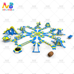 NB-WP011  Commercial Inflatable Water Games Floating Aqua Park Water Amusement Park Inflatable Water Park Equipment