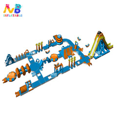 NB-WP017 Amusement park water slide inflatable water theme park
