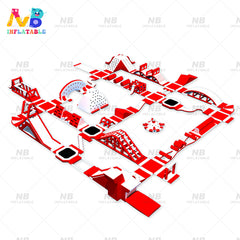 NB-WP018 Customized water park entertainment equipment inflatable playground game