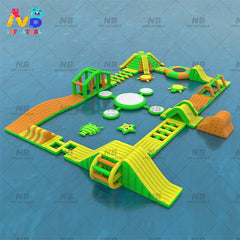 NB-WP020 Aquapark Inflatable Water Park / Swimming Pool Inflatable Water Games Equipment