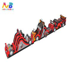 NB-OB014 Backyard kids inflatable water park obstacle course giant inflatable obstacle course small inflatable bouncer obstacle