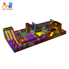 NB-OB017  Obstacle course inflatable jumping games outdoor 5k inflatable obstacle course for adults