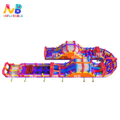 NB-OB022 5K running race inflatable amusement combo park inflatable obstacle course