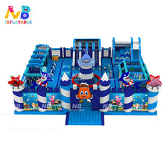 NB-OB025 Funny large inflatable comb obstacle course party rentals Inflatable obstacle course for team events