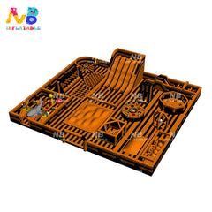 NB-OB032 Fun Play Sport Inflatable Sports Theme City Park Indoor Outdoor For Carnival Game