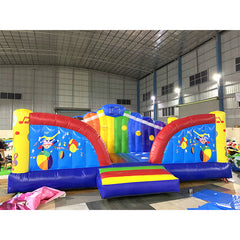 NB-BC047 Inflatable Bouncer Castle For Kids Commercial Jump Inflatable House Party Jump Bouncing And Slide Bounce House Combo