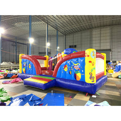 NB-BC047 Inflatable Bouncer Castle For Kids Commercial Jump Inflatable House Party Jump Bouncing And Slide Bounce House Combo